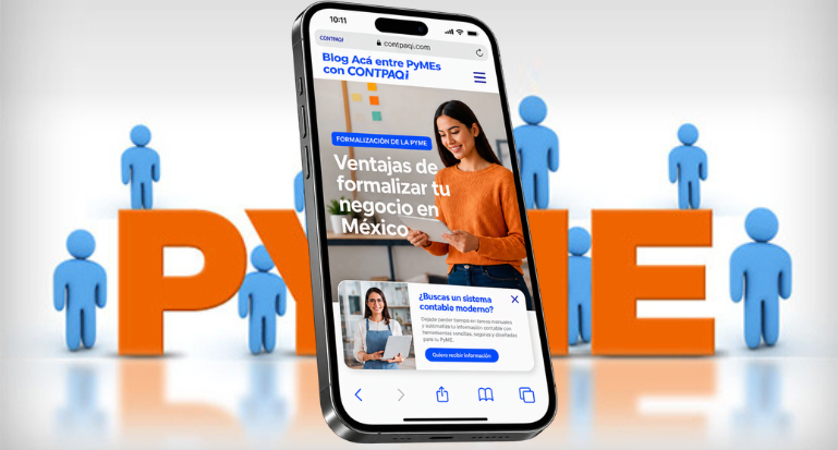 Acá entre PyMEs: CONTPAQi lanza plataforma para gestión profesional