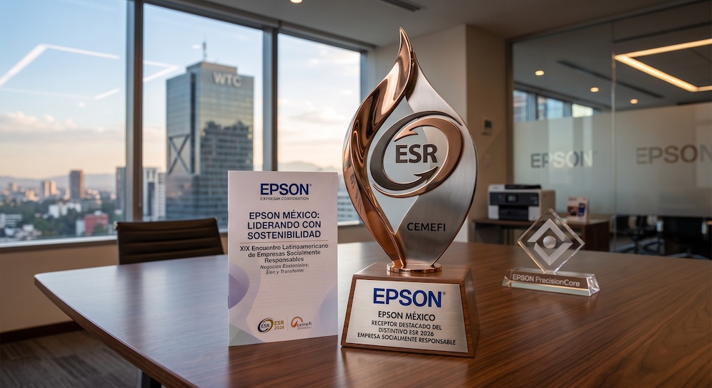 Epson México obtiene Distintivo ESR 2026 por sexto año consecutivo